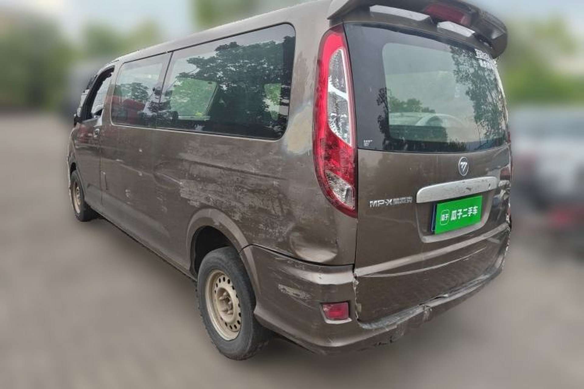 Used Foton Scenic G5 2020 2.0L Long-Wheelbase Flat-Roof 5-Seater Multi-Purpose Passenger Vehicle 1TZS Rear Left 45 Deg