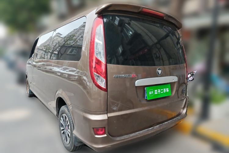 Used Foton Scenic G5 2020 2.0L Long-Wheelbase Flat-Roof 6-Seater Multi-Purpose Passenger Vehicle 1TZS Rear Left 45 Deg