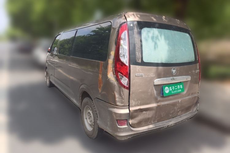 Used Foton Scenic G5 2020 2.0L Long-Wheelbase Flat-Roof 6-Seater Multi-Purpose Passenger Vehicle 1TZS Rear Left 45 Deg