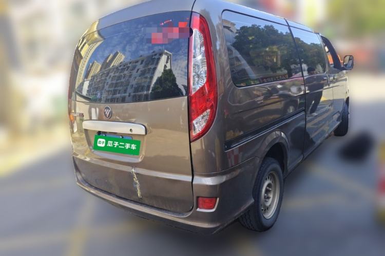Used Foton Scenic G5 2020 2.0L Long-Wheelbase Flat-Roof 6-Seater Multi-Purpose Passenger Vehicle 1TZS Rear Right 45 Deg