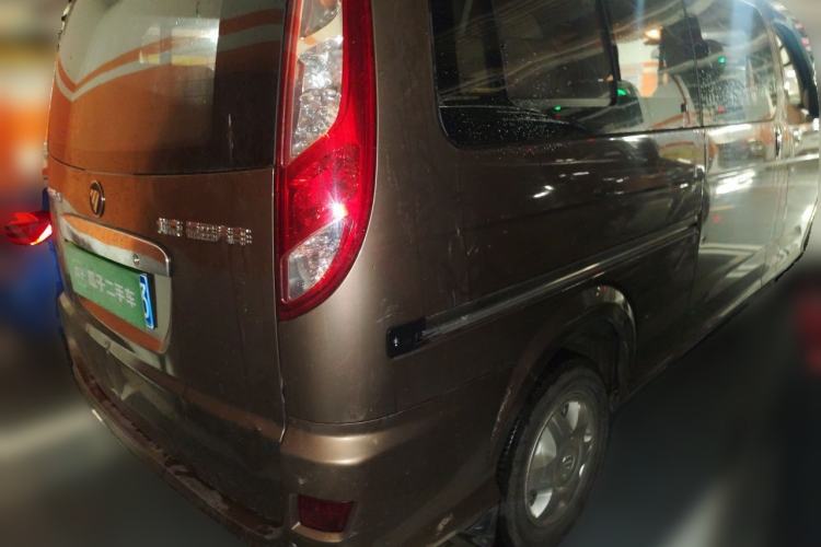 Used Foton Scenic G5 2020 2.4L Commercial Version Long-Wheelbase Flat-Roof 9-Seater Multi-Purpose Passenger Vehicle 4K22D4M Rear Right 45 Deg