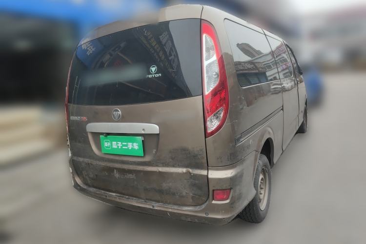 Used Foton Scenic G5 2020 2.0L Long-Wheelbase Flat-Roof 6-Seater Multi-Purpose Passenger Vehicle 1TZS Rear Right 45 Deg