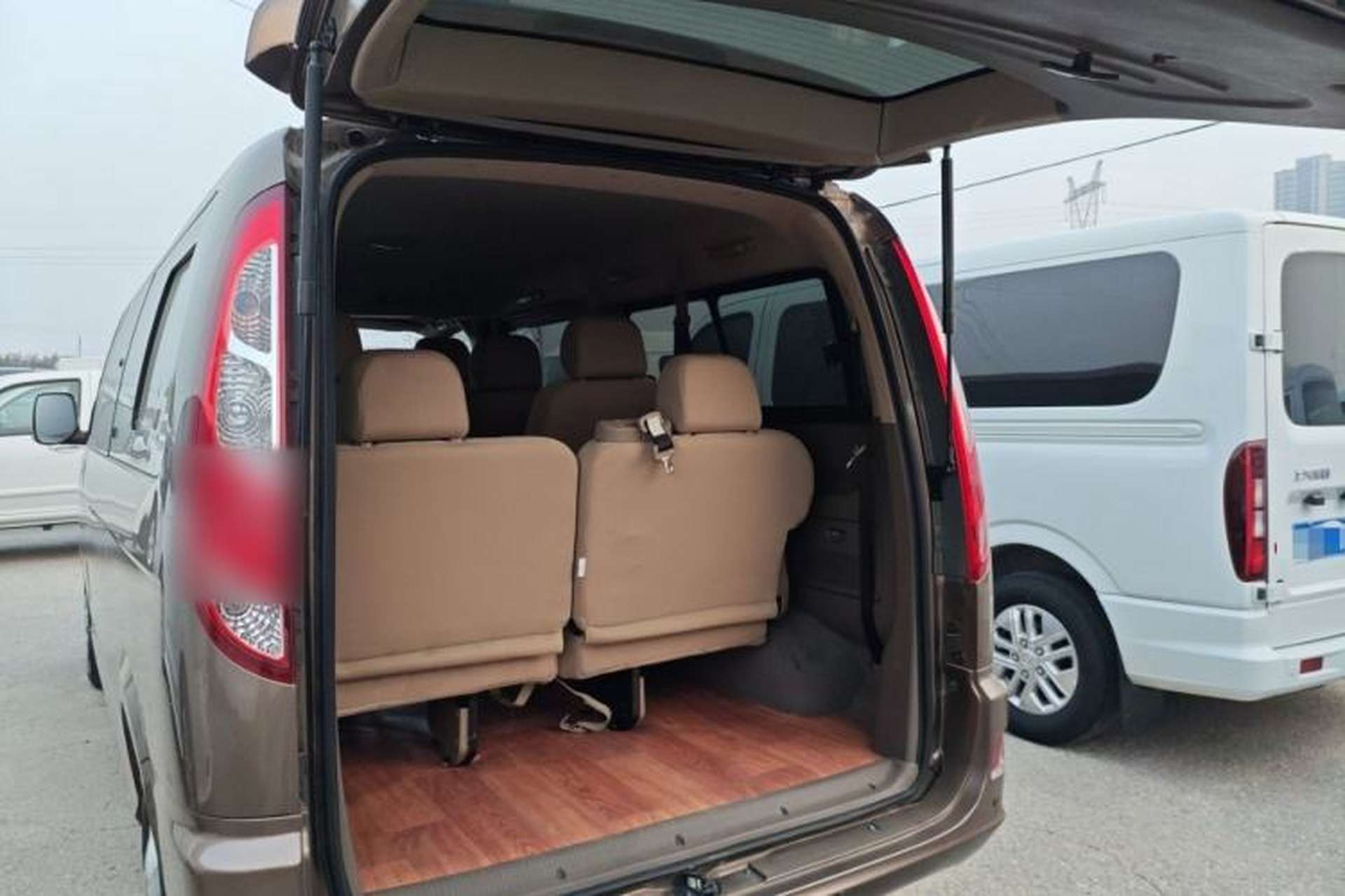 Used Foton Scenic G5 2020 2.0L Long-Wheelbase Flat-Roof 9-Seater Multi-Purpose Passenger Vehicle 1TZS Trunk