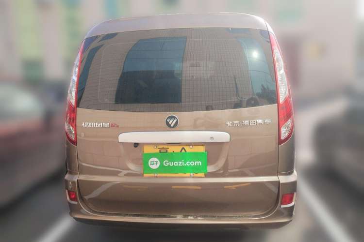 Used Foton Scenic G5 2020 2.0L Long-Wheelbase Flat-Roof 10-Seater Multi-Purpose Passenger Vehicle 1TZS Rear