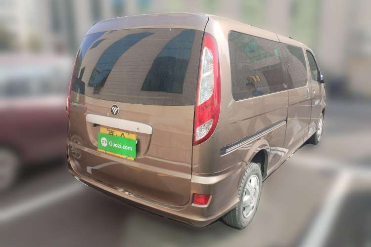 Used Foton Scenic G5 2020 2.0L Long-Wheelbase Flat-Roof 10-Seater Multi-Purpose Passenger Vehicle 1TZS Rear Right 45 Deg