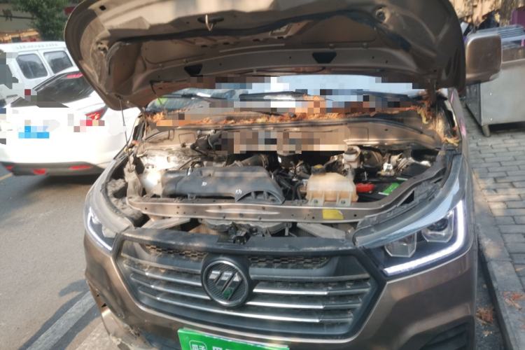 Used Foton Scenic G5 2020 2.0L Gasoline Commercial Version 6-Seater Multi-Purpose Passenger Vehicle 1TZS Engine Bay