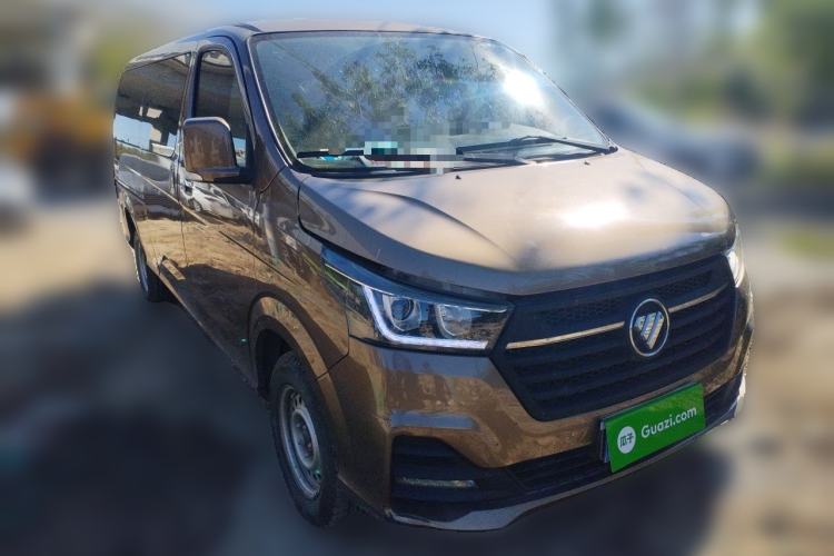 Used Foton Scenic G5 2020 2.4L Commercial Version Long-Wheelbase Flat-Roof 6-Seater Multi-Purpose Passenger Vehicle 4K22D4M Front Right 45 Deg