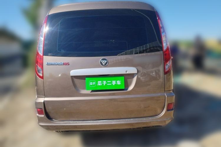 Used Foton Scenic G5 2020 2.4L Commercial Version Long-Wheelbase Flat-Roof 6-Seater Multi-Purpose Passenger Vehicle 4K22D4M Rear