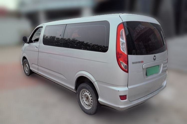 Used Foton Scenic G5 2020 2.4L Commercial Version Long-Wheelbase Flat-Roof 6-Seater Multi-Purpose Passenger Vehicle 4K22D4M Rear Left 45 Deg