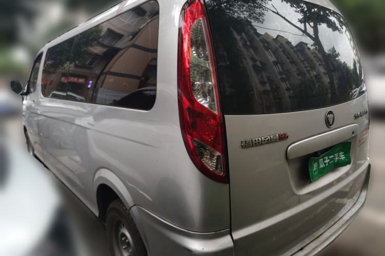Used Foton Scenic G5 2020 2.4L Commercial Version Long-Wheelbase Flat-Roof 6-Seater Multi-Purpose Passenger Vehicle 4K22D4M Rear Left 45 Deg