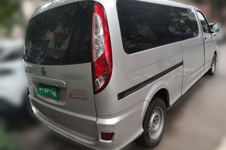 Used Foton Scenic G5 2020 2.4L Commercial Version Long-Wheelbase Flat-Roof 6-Seater Multi-Purpose Passenger Vehicle 4K22D4M Rear Right 45 Deg