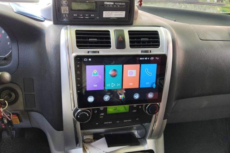 Used Foton Scenic G5 2020 2.0L Long-Wheelbase Flat-Roof 10-Seater Multi-Purpose Passenger Vehicle 1TZS Audio And AC Panel
