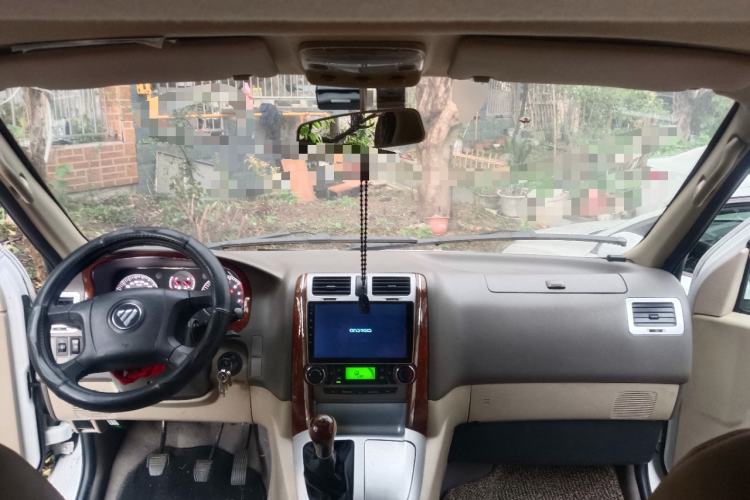Used Foton Scenic G5 2020 2.0L Gasoline Commercial Version 9-Seater Multi-Purpose Passenger Vehicle 1TZS Center Console