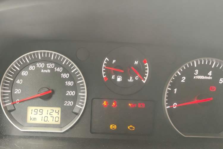Used Foton Scenic G5 2020 2.0L Long-Wheelbase Flat-Roof 6-Seater Multi-Purpose Passenger Vehicle 1TZS Instrument Cluster