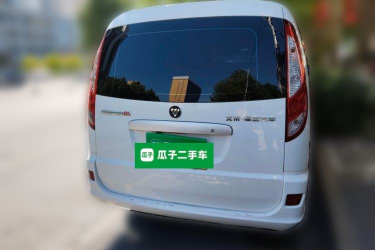 Used Foton Scenic G5 2020 2.0L Long-Wheelbase Flat-Roof 10-Seater Multi-Purpose Passenger Vehicle 1TZS Rear