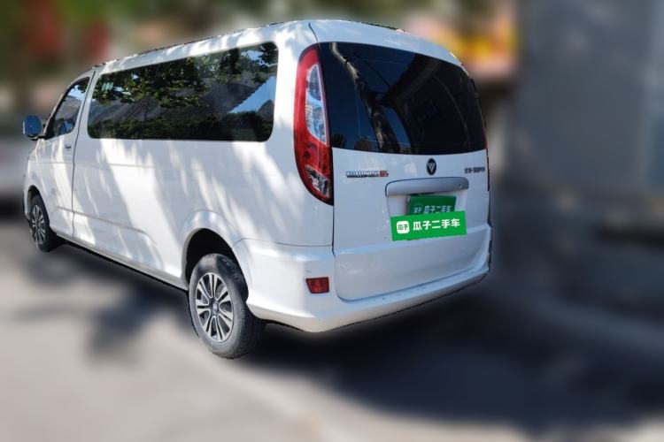 Used Foton Scenic G5 2020 2.0L Long-Wheelbase Flat-Roof 10-Seater Multi-Purpose Passenger Vehicle 1TZS Rear Left 45 Deg