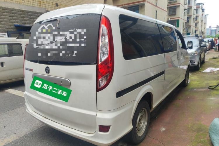 Used Foton Scenic G5 2020 2.0L Long-Wheelbase Flat-Roof 6-Seater Multi-Purpose Passenger Vehicle 1TZS Rear Right 45 Deg
