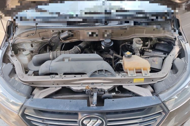 Used Foton Scenic G5 2021 2.0L Gasoline Commercial Version 6-Seater Multi-Purpose Passenger Vehicle 1TZS Engine Bay