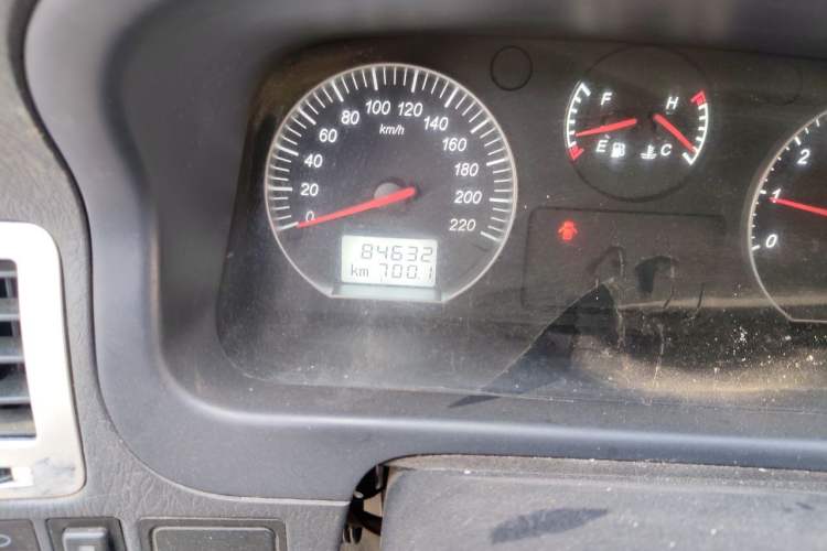Used Foton Scenic G5 2021 2.0L Gasoline Commercial Version 6-Seater Multi-Purpose Passenger Vehicle 1TZS Odometer Close Up
