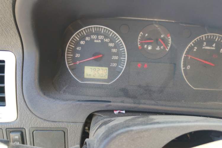 Used Foton Scenic G5  Odometer Close Up