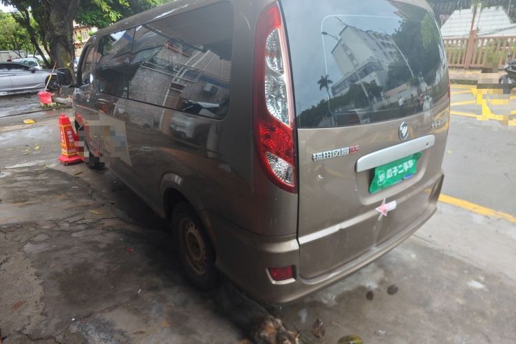 Used Foton Scenic G5 2021 2.0T Diesel Commercial Version 6-Seater Multi-Purpose Passenger Vehicle 4F20TC3 Rear Left 45 Deg