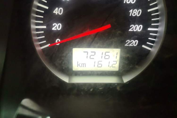 Used Foton Scenic G5 2021 2.0L Gasoline Commercial Version 6-Seater Multi-Purpose Passenger Vehicle 1TZS Odometer Close Up