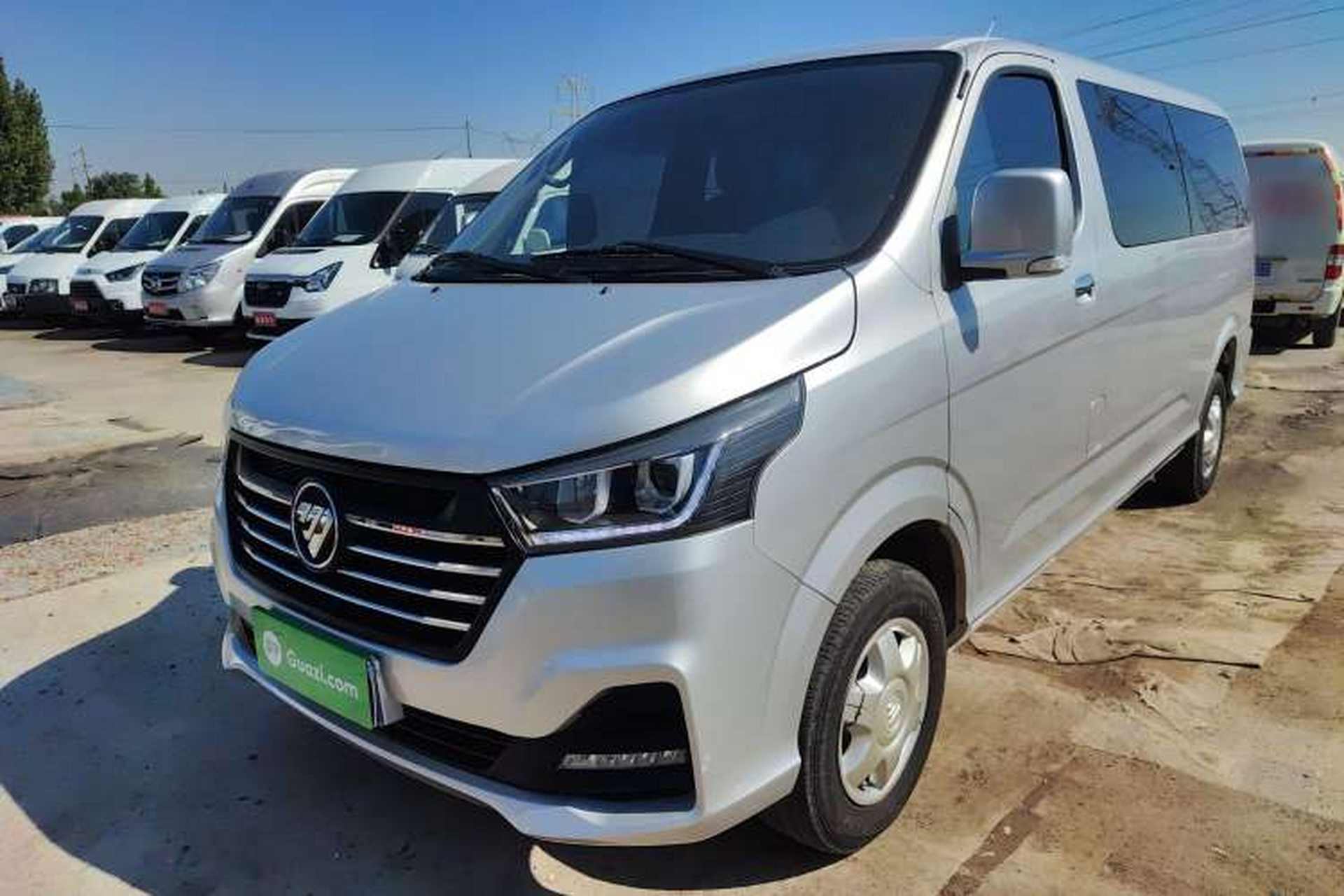 Used Foton Scenic G5 2021 2.0L Gasoline Commercial Version 6-Seater Multi-Purpose Passenger Vehicle 1TZS Front Left 45 Deg