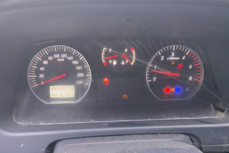 Used Foton Scenic G5 2021 2.0T Diesel Commercial Version 6-Seater Multi-Purpose Passenger Vehicle 4F20TC3 Instrument Cluster