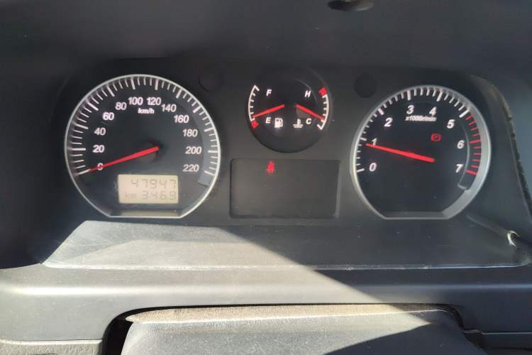 Used Foton Scenic G5 2021 2.0L Gasoline Commercial Version 6-Seater Multi-Purpose Passenger Vehicle 1TZS Odometer Close Up