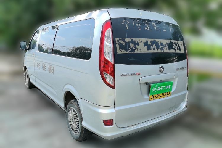 Used Foton Scenic G5 2021 2.0L Gasoline Commercial Version 10-Seater Multi-Purpose Passenger Vehicle 1TZS Rear Left 45 Deg