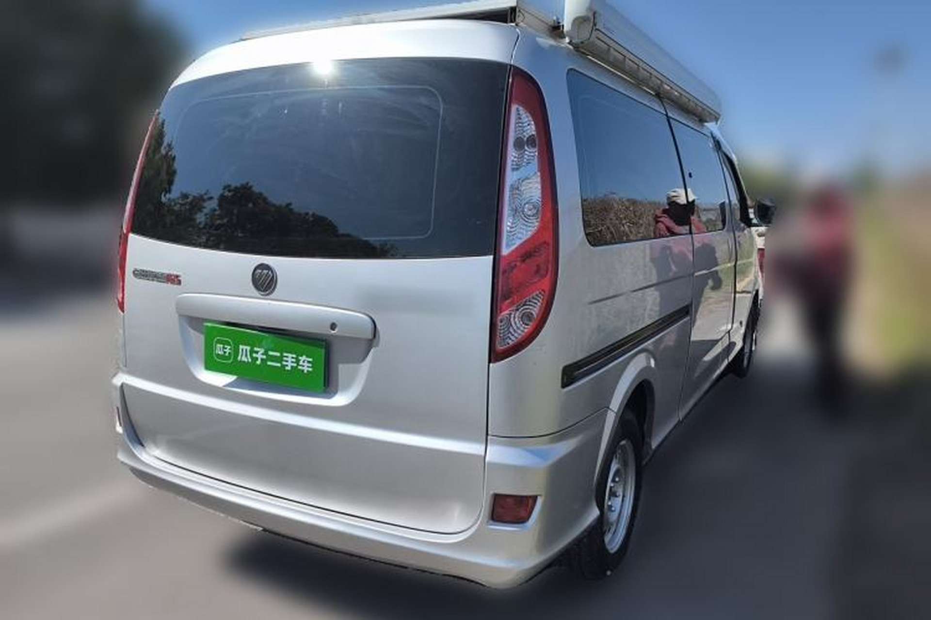 Used Foton Scenic G5 2021 2.0L Gasoline Commercial Version 6-Seater Multi-Purpose Passenger Vehicle 1TZS Rear Right 45 Deg