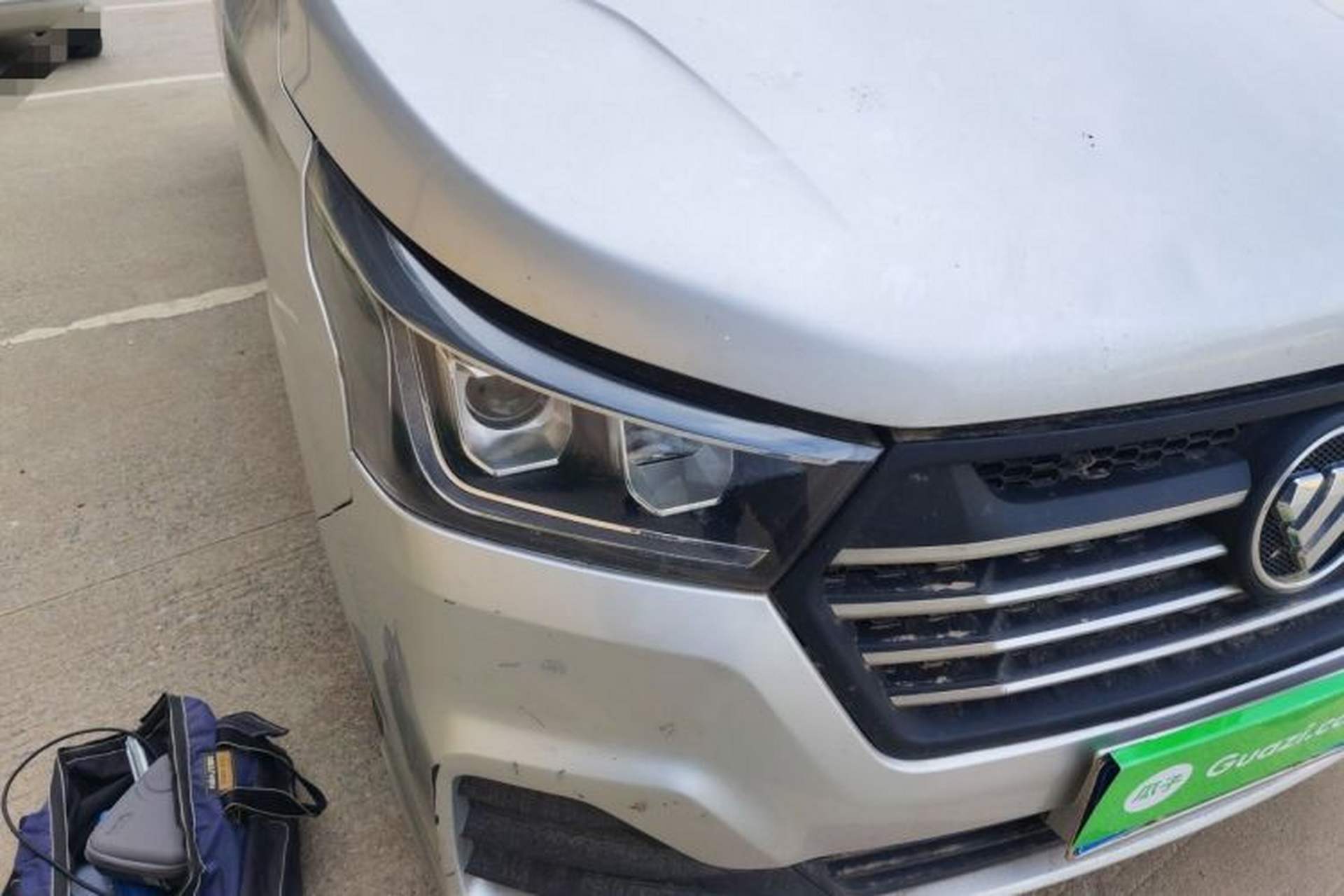 Used Foton Scenic G5 2021 2.0L Gasoline Commercial Version 6-Seater Multi-Purpose Passenger Vehicle 1TZS Right Front Headlight