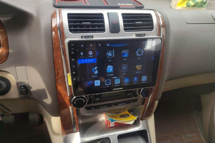 Used Foton Scenic G5 2022 2.0T Diesel Business & Travel Van 7/9 Seats 4F20TC3 Audio And AC Panel