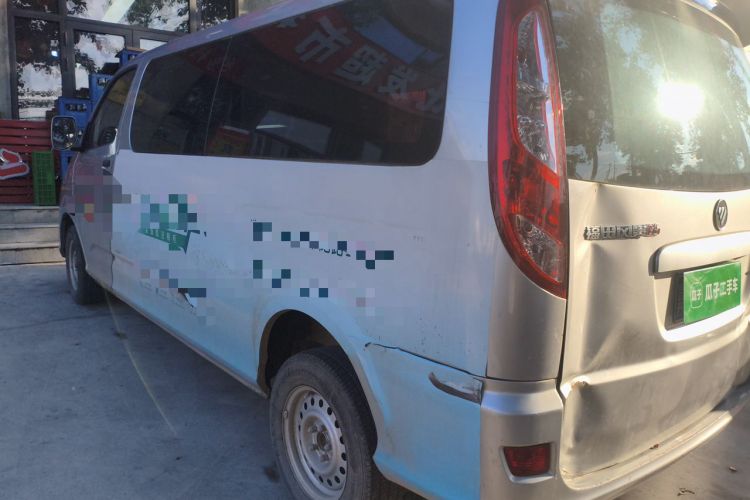 Used Foton Scenic G5 2022 2.0L Gasoline Commercial Version Open-Window 5/6-Seater 1TZS Rear Left 45 Deg