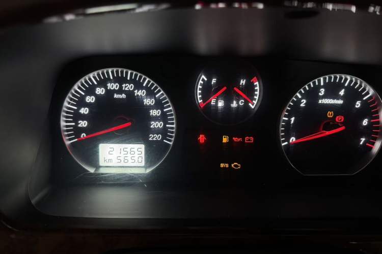Used Foton Scenic G5 2023 2.0L Gasoline Commercial Version Passenger Van 7/9 Seats Model 1TZS Instrument Cluster