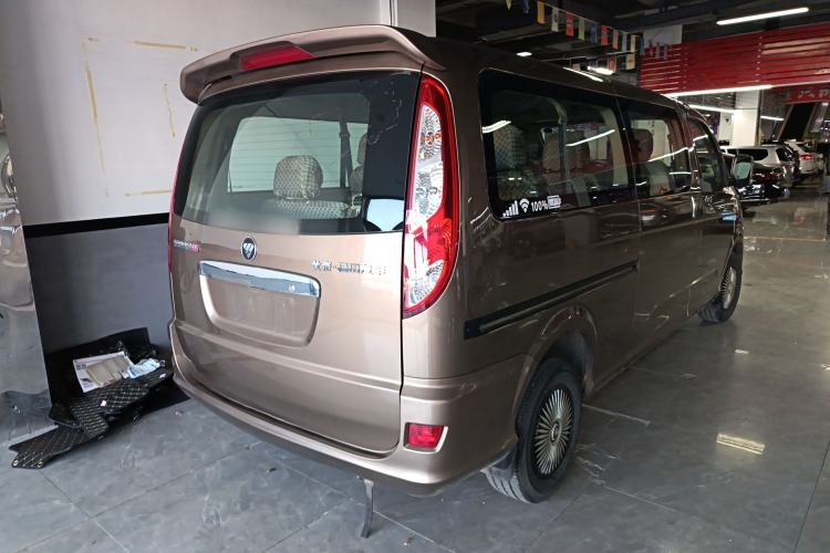 Used Foton Scenic G5 2023 2.0L Gasoline Commercial Version Passenger Van 7/9 Seats Model 1TZS Rear Right 45 Deg
