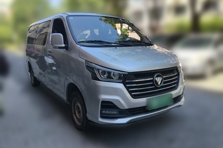 Used Foton Scenic G5 2023 2.0L Gasoline Commercial Version Open-Window 10-Seater 1TZS Front Right 45 Deg