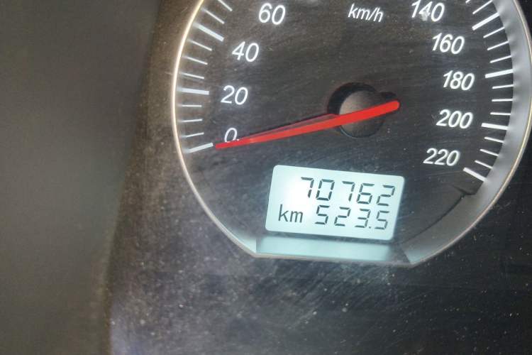 Used Foton Scenic G5 2023 2.0L Gasoline Commercial Version Open-Window 10-Seater 1TZS Odometer Close Up