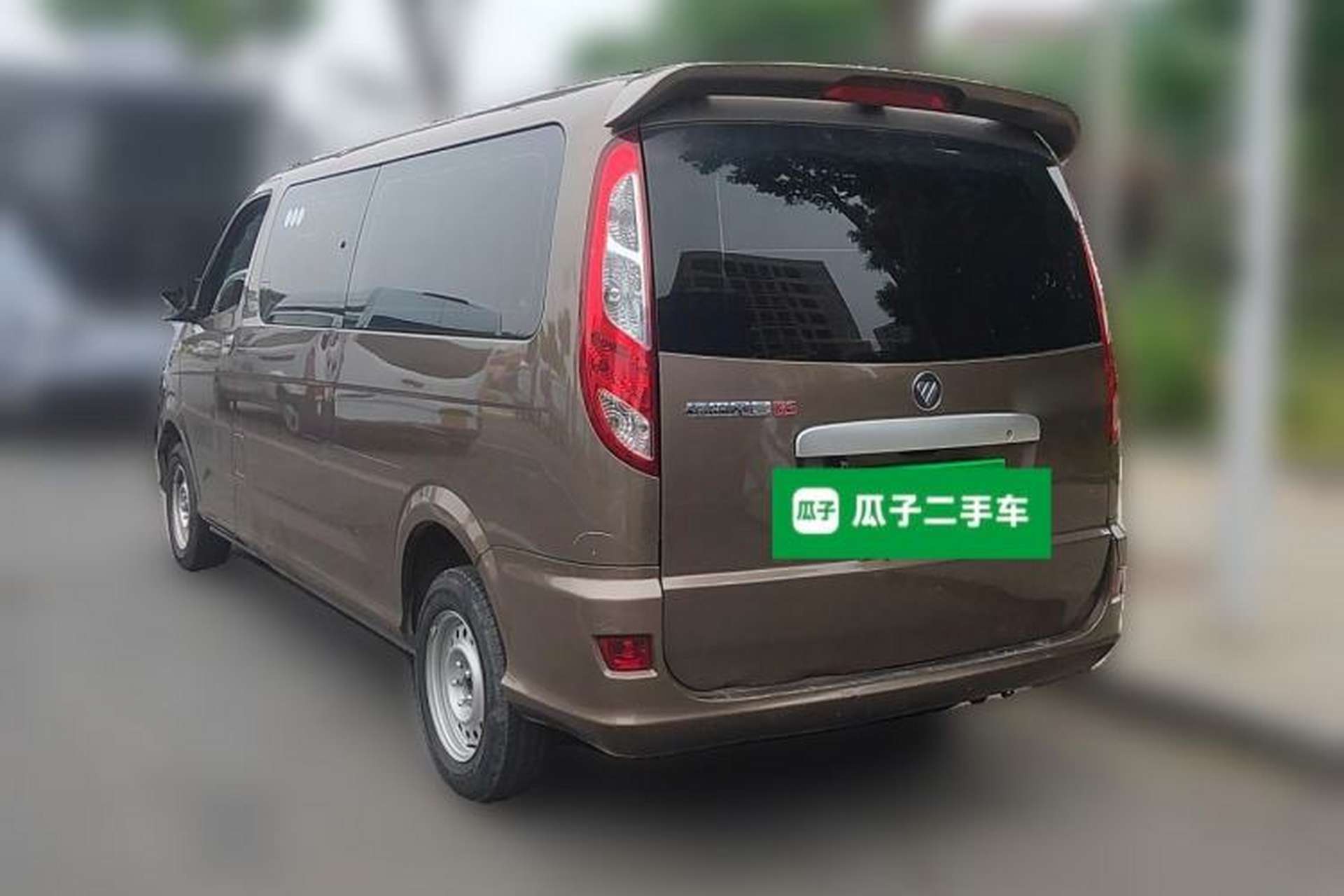 Used Foton Scenic G5 2023 2.0L Gasoline Commercial Version Open-Window 10-Seater DAN20L Rear Left 45 Deg