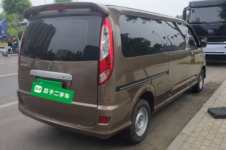 Used Foton Scenic G5 2023 2.0L Gasoline Commercial Version Open-Window 10-Seater DAN20L Rear Right 45 Deg