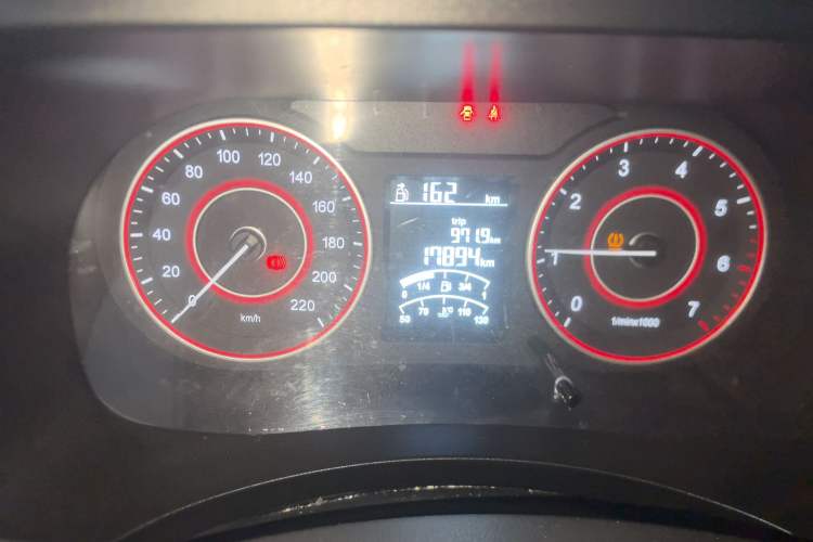 Used Foton Scenic G5 2023 2.0L Gasoline Commercial Version Open-Window 5/6-Seater DAN20L Odometer Close Up