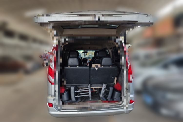 Used Foton Scenic G5 2023 2.0L Gasoline Commercial Version Passenger Van 7/9 Seats Model 1TZS Trunk