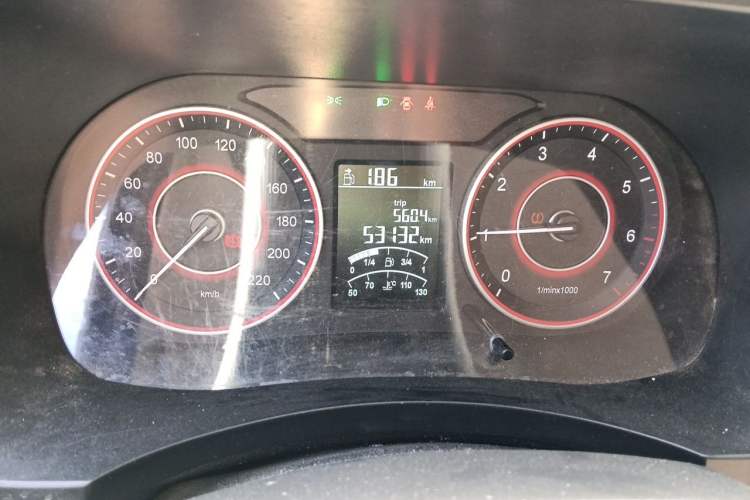 Used Foton Scenic G5 2023 2.0L Gasoline Commercial Version Open-Window 5/6-Seater DAN20L Instrument Cluster