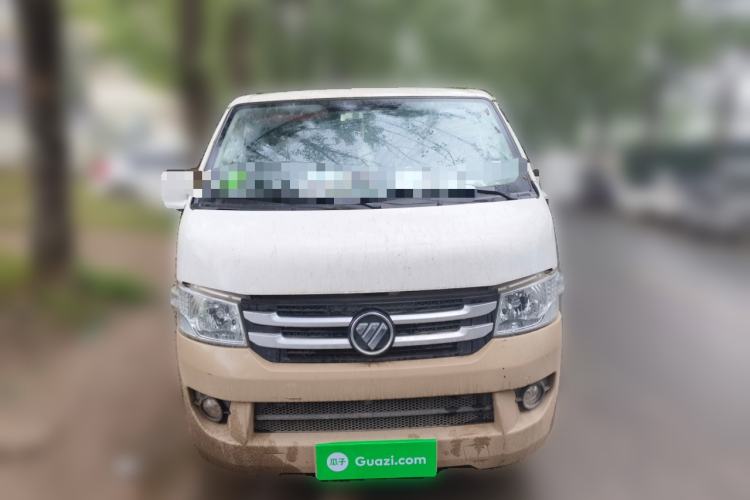 Used Foton Scenic G7 2020 2.4L Commercial Version Short Wheelbase Flat-Top 4-Seater Van China VI Emission Standard 4K22D4M Front