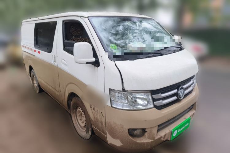 Used Foton Scenic G7 2020 2.4L Commercial Version Short Wheelbase Flat-Top 4-Seater Van China VI Emission Standard 4K22D4M Front Right 45 Deg