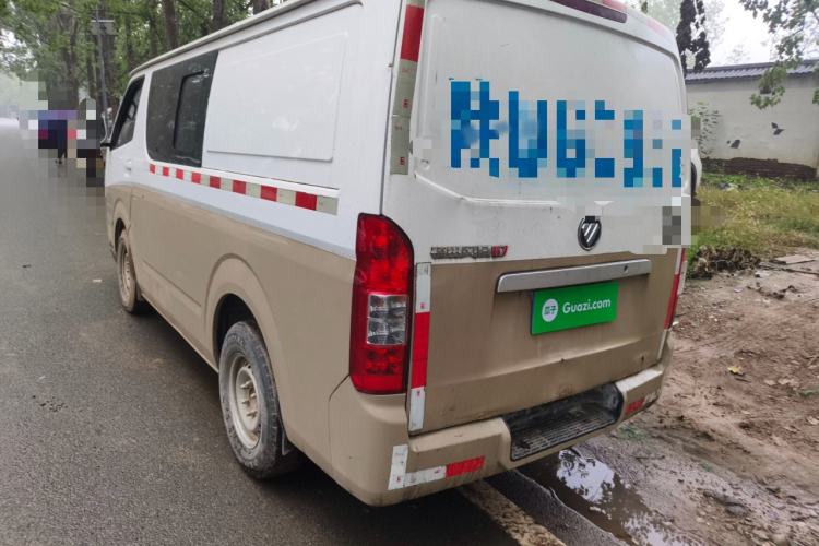 Used Foton Scenic G7 2020 2.4L Commercial Version Short Wheelbase Flat-Top 4-Seater Van China VI Emission Standard 4K22D4M Rear Left 45 Deg