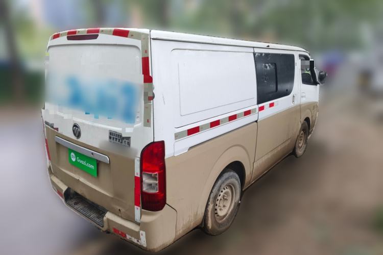 Used Foton Scenic G7 2020 2.4L Commercial Version Short Wheelbase Flat-Top 4-Seater Van China VI Emission Standard 4K22D4M Rear Right 45 Deg