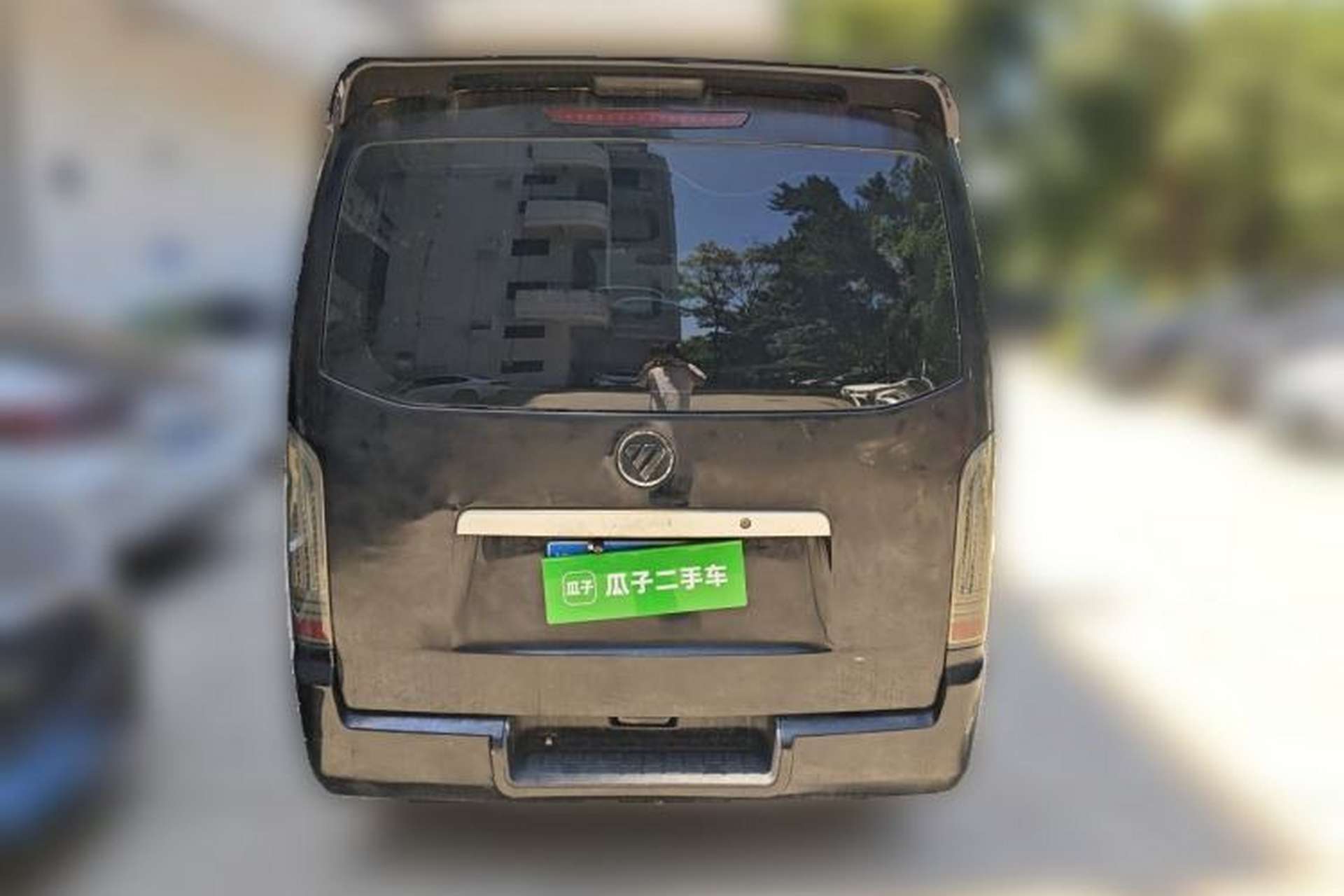 Used Foton Scenic G7 2015 2.0L Commercial Version Short Wheelbase Flat Roof – 486EQV4 Rear