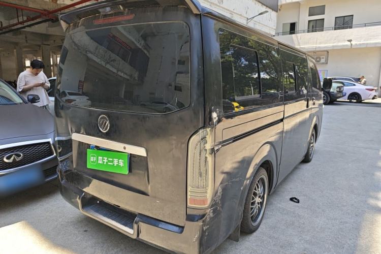 Used Foton Scenic G7 2015 2.0L Commercial Version Short Wheelbase Flat Roof – 486EQV4 Rear Right 45 Deg
