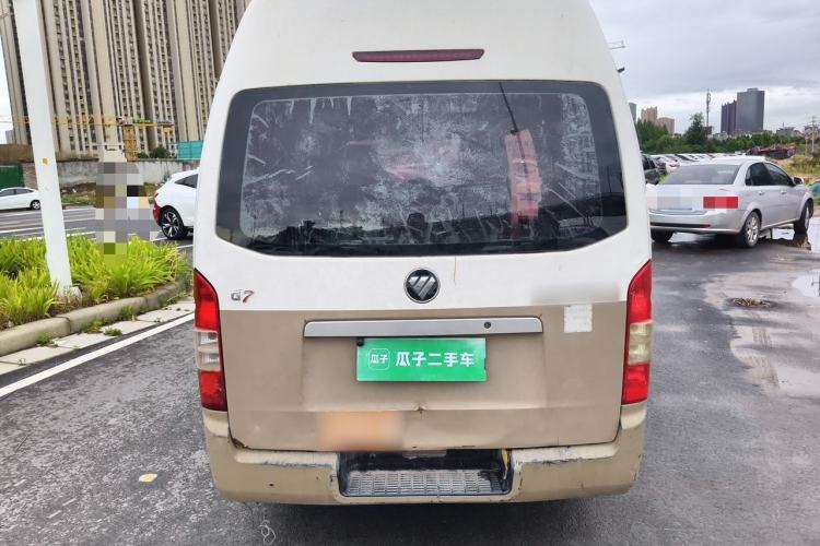 Used Foton Scenic G7 2015 2.0L Commercial Version Short Wheelbase High-Roof 486EQV4 Rear